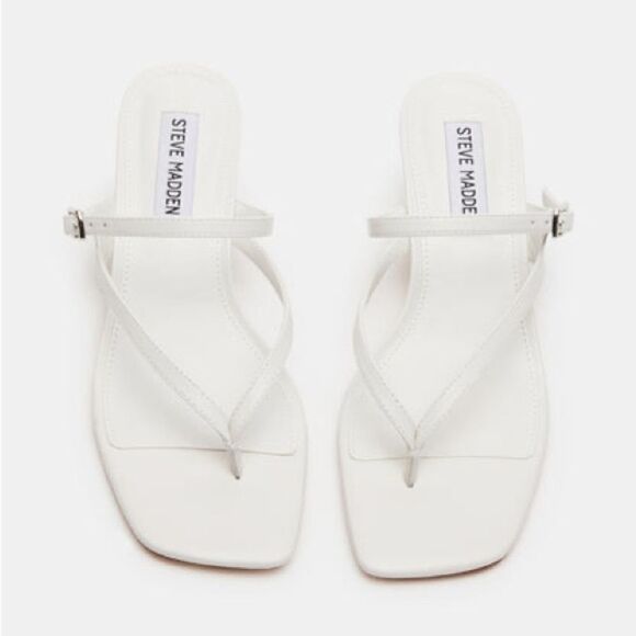 Steve Madden JESSA WHITE LEATHER - Picture 1 of 6